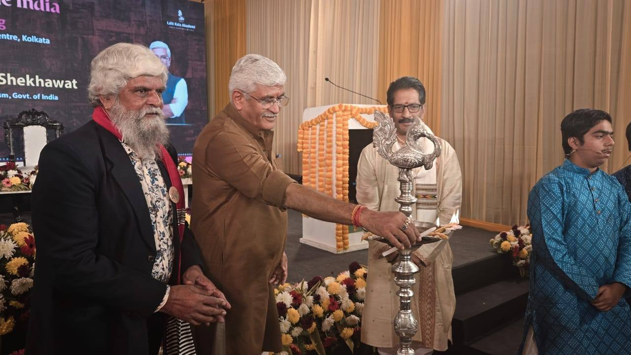 Hon’ble Minister of Culture Shri Gajendra Singh Shekhawat Inaugurates New Lalit Kala Akademi Building and 3rd Print Biennale India