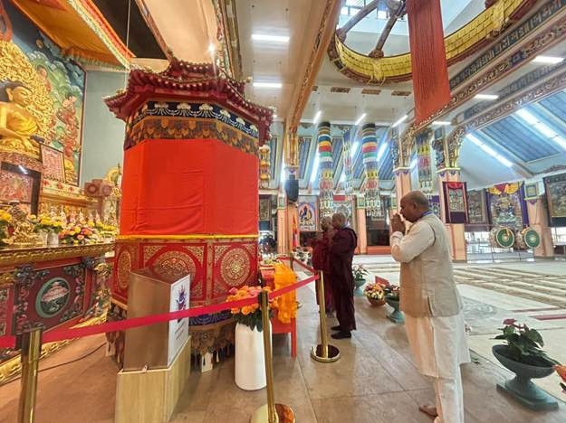 Sacred Relics of Lord Buddha's Chief Disciples Enshrined in Mongolia, Step towards Deepening Spiritual & Civilisational Bonds between India & Mongolia