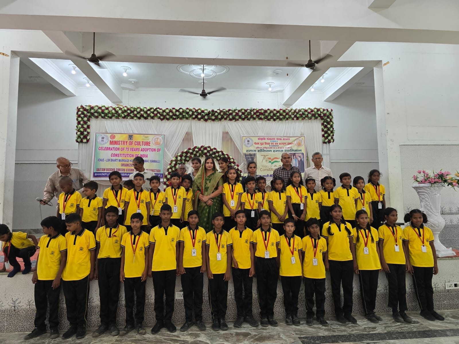 Ministry of Culture and Gautam Buddh Shiksha Evam Jankalyan Sansthan commemorate 75 Years of Constitution Adoption