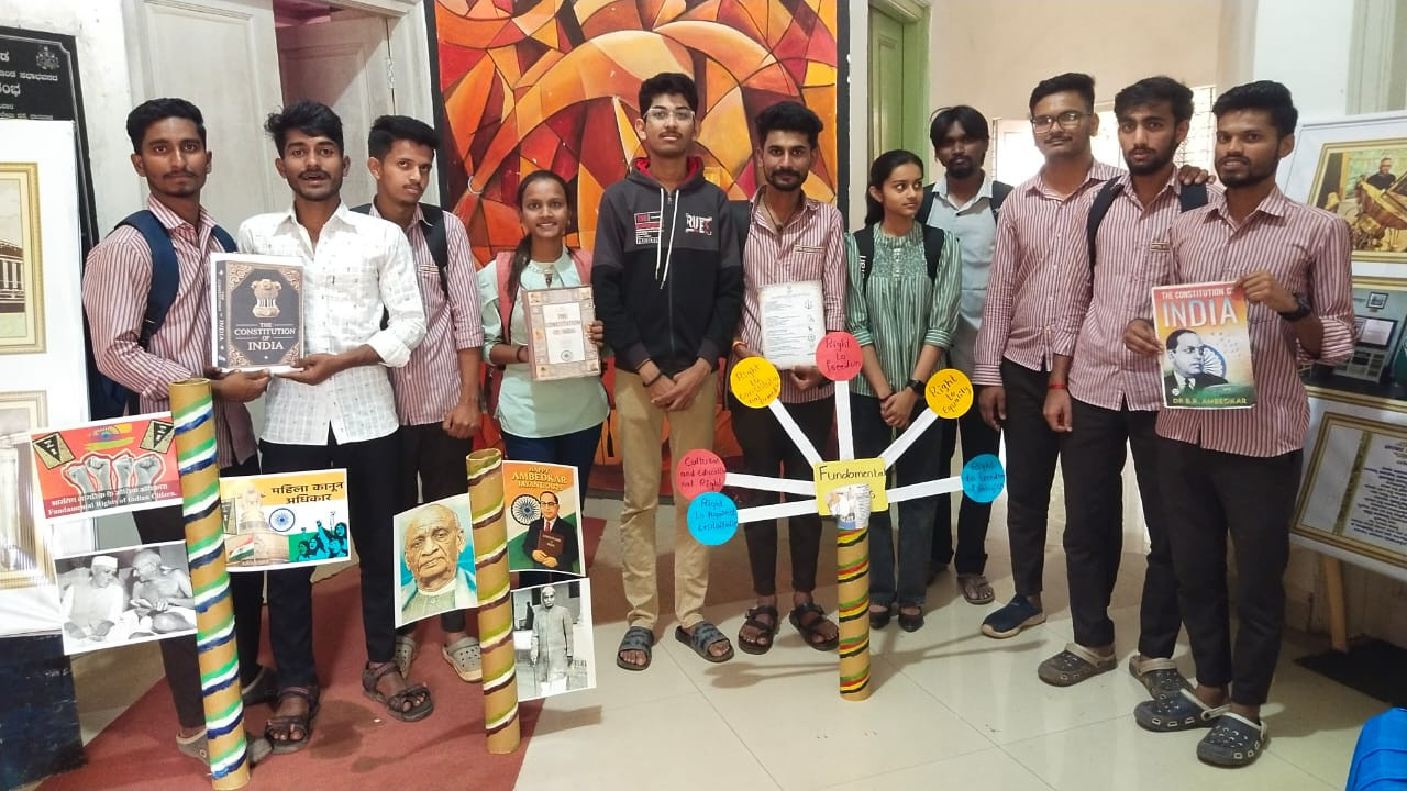 Ministry of Culture and Sri Bayalu Basaveshwara Cultural Development Association Commemorate 75th year of the adoption of the Indian Constitution