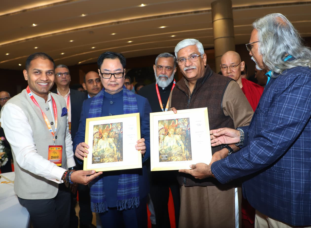 2nd Global Buddhist Summit Organised by Ministry of Culture and International Buddhist Confederation in New Delhi