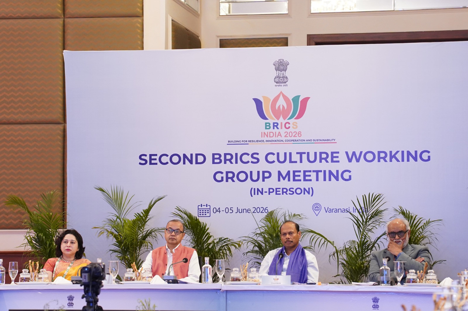 India Hosts 2nd BRICS Culture Working Group Meeting in Varanasi From 4-5 June 2026