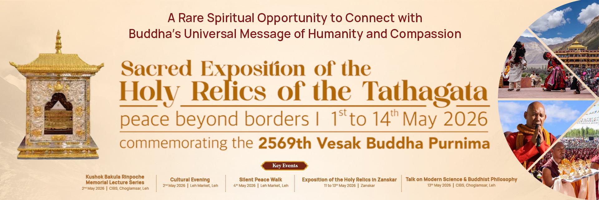 Commemorating the 2569th Vesak Buddha Purnima