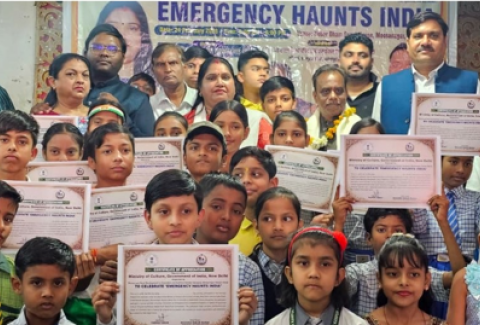 Ministry of Culture and Women & Rural Development for Education and Nutrition Society Mark Samvidhan Hatya Diwas in Uttar Pradesh 