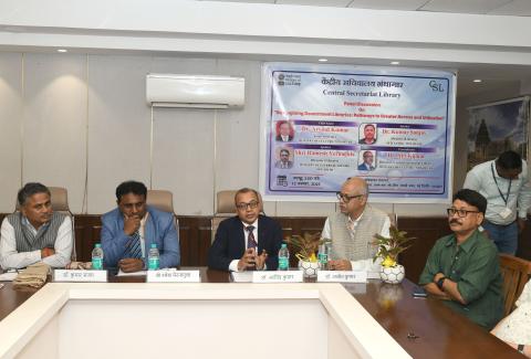 The CSL, Ministry of Culture, organized a panel Discussion “Reimagining Government Libraries: Pathways to Greater Access and Utilization” on 12th November 2025.