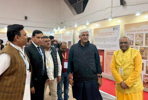Vande Mataram Exhibition Showcased at Shankhnad Mahotsav to Mark 150 Years of the National Song