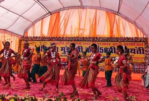 Ministry of Culture in Collaboration with Aastha Khadi Sansthan Commemorates 150th Birth Anniversary of Bhagwan Birsa Munda in Gorakhpur