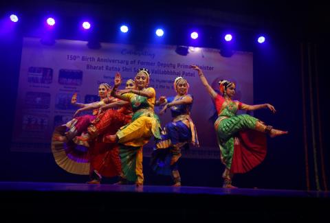 Cultural Programme in Hyderabad Organised by Reet Kala Sangam and Ministry of Culture on 150th Birth Anniversary of Sardar Vallabhbhai Patel