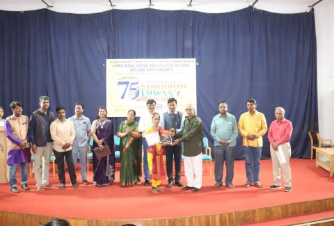 Ministry of Culture and Maria Rural Women and Children Cultural Welfare Seva Sangam Mark 75th Anniversary of Adoption of the Indian Constitution