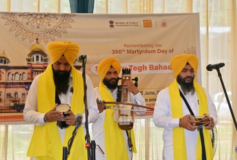 North Zone Cultural Centre Organises Two-Day Observance in Kashmir to Mark 350th Martyrdom Year of Sri Guru Tegh Bahadur Ji
