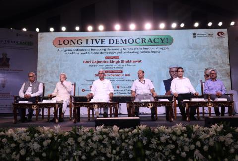 Hon’ble Union Minister of Culture and Tourism Shri Gajendra Singh Shekhawat Leads Ministry of Culture’s Samvidhan Hatya Diwas Observance in New Delhi